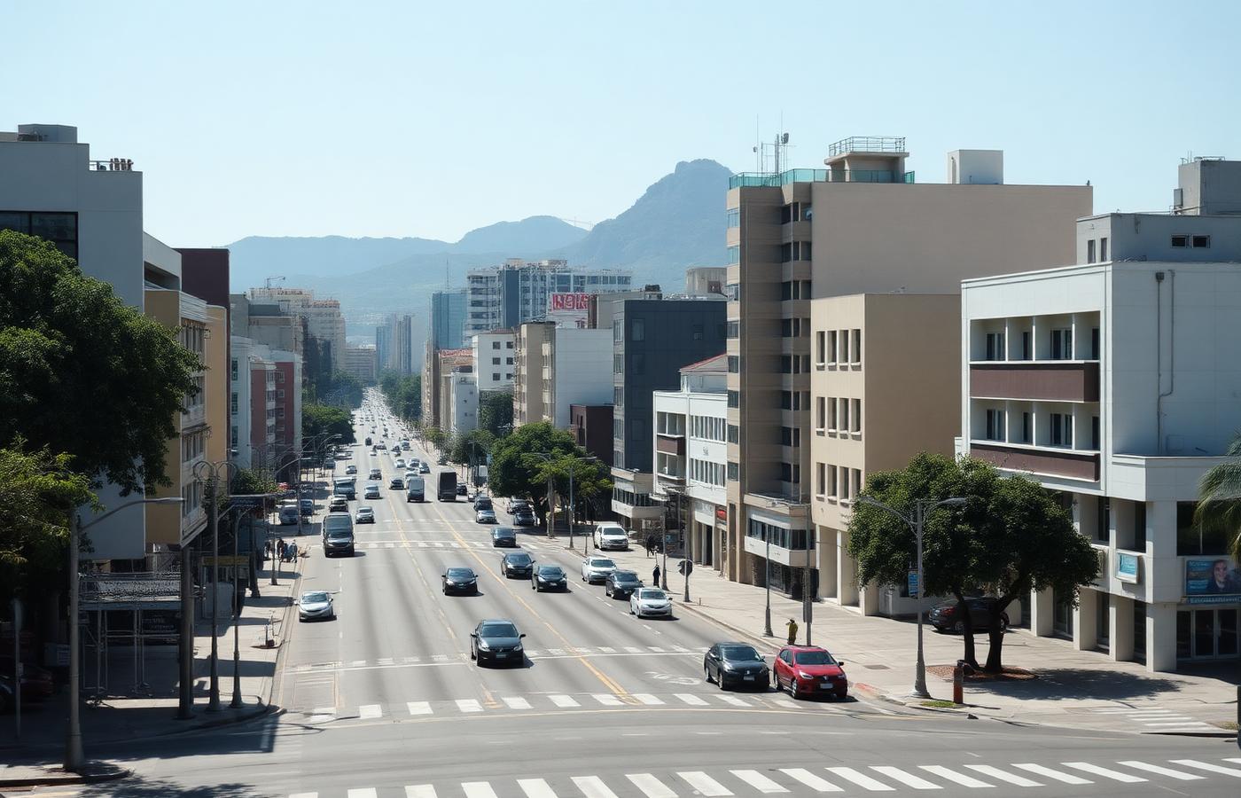 Paisagem urbana da região metropolitana do Rio de Janeiro